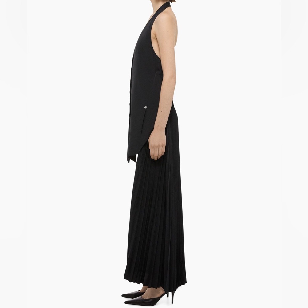 Helmut Lang Pleated High/Low Dress. New with tags - Picture 2 of 8